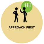 Approach first graphic