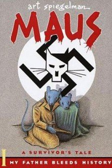 Graphic depicting the cover of "Maus I."