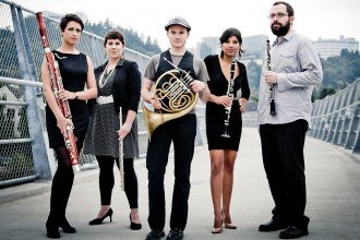 Photo of wind quintet The City of Tomorrow.