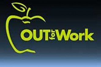 Photo of Out for Work logo.