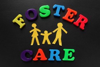 Foster Care awareness graphic.