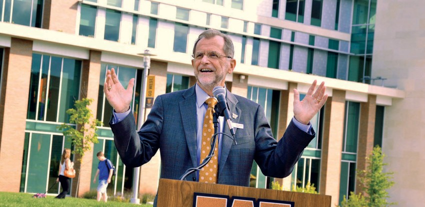 Photo of WMU President John M. Dunn.