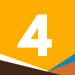 stylized graphic of the numeral 4