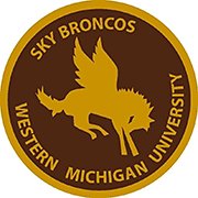 WMU Sky Broncos logo.