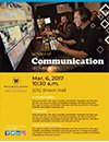 Flyer template one communication