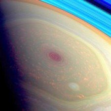 Photo of Saturn vortex.