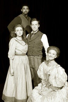 Photo of WMU theatre students in Show Boat.