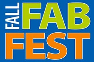 Logo for the Fall Fab Fest.