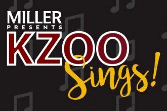 Kzoo Sings! logo.