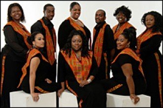 Photo of the Harlem Gospel Choir.