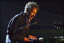 Photo of Bob Dylan in 2009.