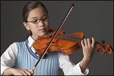 Photo of a young classical musician.