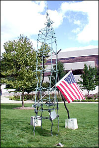 Campus sculpture